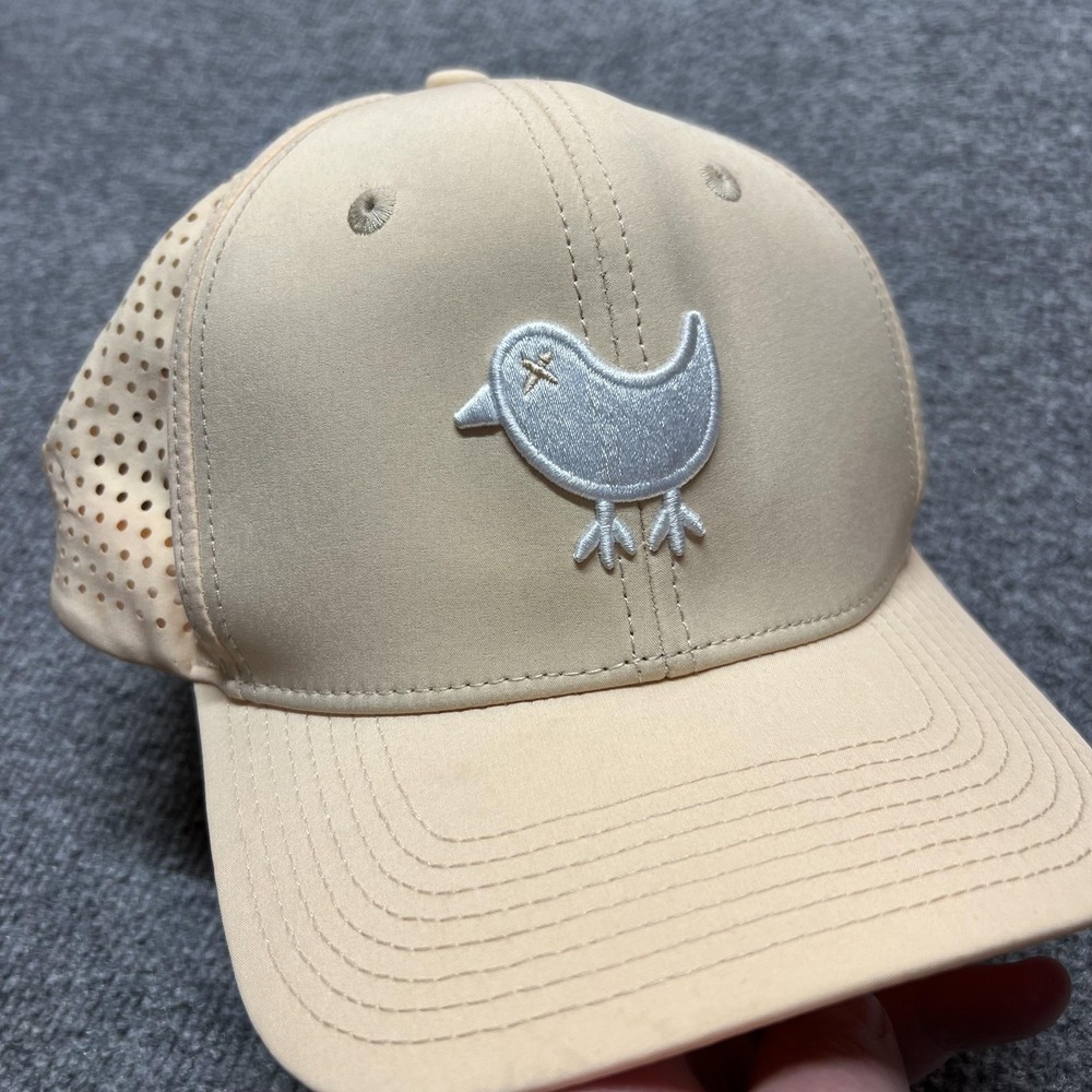 Bad Birdie Hat Cap Snap Back Unisex One Size Perforated Mesh Golf Logo